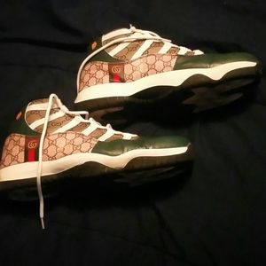No Box Custom Made Gucci Sneakers Used size 12
